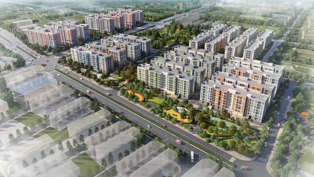 Tổng thầu cơ điện 5 tòa nhà dự án NOXH Happy Home Tràng Cát