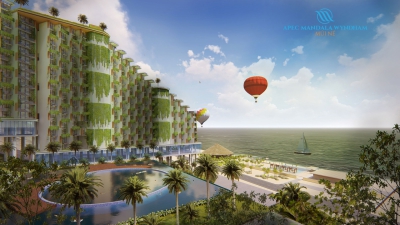 69 bể bơi tại dự án Apec Mandala Wyndham Mũi Né