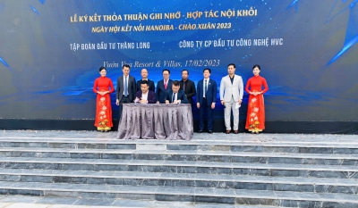HVC Group tham gia tọa đàm kinh tế và ký kết hợp tác nội khối với Thăng Long Invest tại Xuân đoàn viên 2023