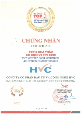 Top 5 Nhà thầu Cơ điện Việt Nam uy tín năm 2020