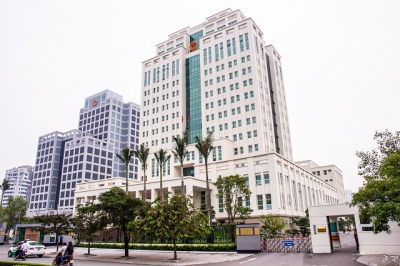 Đài phun nước Trụ sở Bộ Tài nguyên và Môi trường