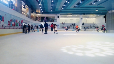 Dự án sân trượt băng nghệ thuật tại tòa nhà Landmark 81 - Dự án Vinhomes Central Park