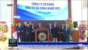 HVC Group niêm yết trên sàn giao dịch chứng khoán Thành phố Hồ Chí Minh (HoSE)