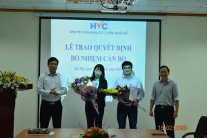 HVC Group bổ nhiệm lãnh đạo công ty thành viên và phòng ban