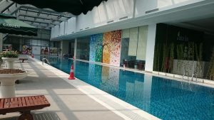 Bể bơi cao cấp bốn mùa Golden Land đã được HVC hoàn thành và đưa vào sử dụng