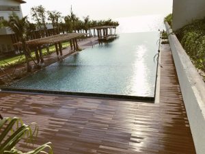 Bể bơi vô cực – Dự án Dusit Princess Moonrise Beach Resort