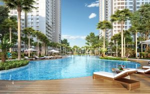 Dự án Park Hill 5 sao: HVC cung cấp lắp đặt thiết bị bể bơi, thiết bị sân chơi nước và đài phun nước