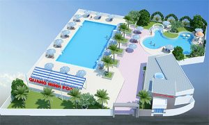 HVC investing into swimming pool complex in Thuy Nguyen district center - Hai Phong City