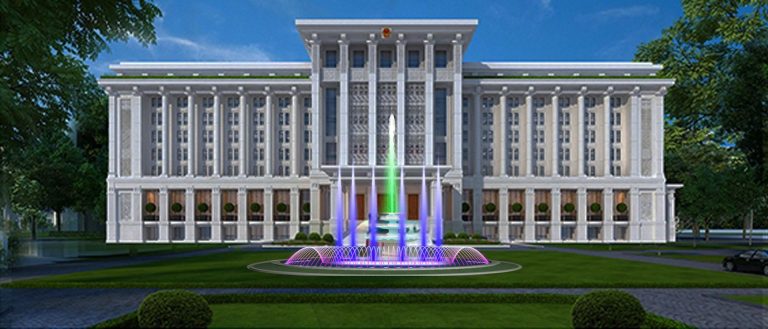 HVCgroup receive construction orders for government office art fountains