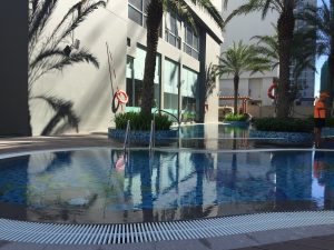 HVC hoàn thành giai đoạn 2 hạng mục đài phun nước, bể bơi ngoài trời C3 dự án Vinhomes Central Park