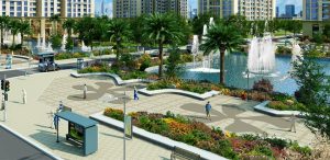 Time City lake water treatment equipment supply and installation project