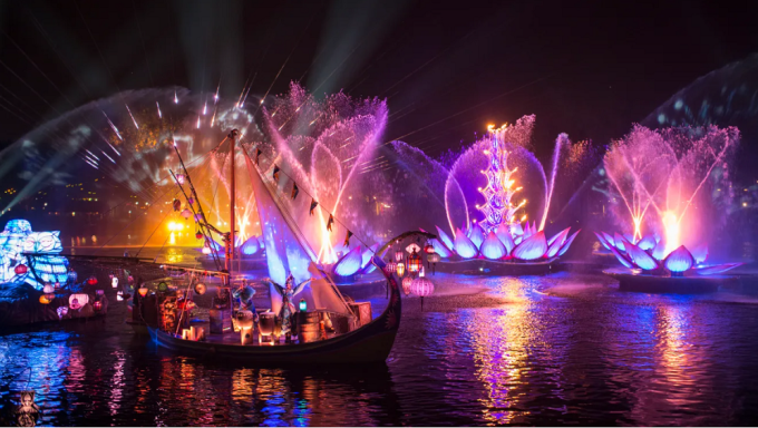 Mega Grand World water music at Ocean Park 3 designed, supplied and installed by HVC, technology transfer