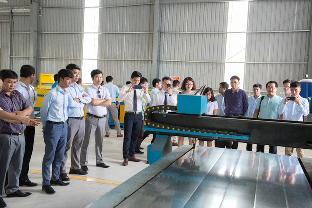 Các sản phẩm được sản xuất sẽ phục vụ trực tiếp lĩnh vực tổng thầu cơ điện M&E của HVC