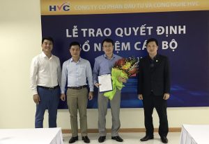 HVC Group quyết định bổ nhiệm nhiều nhân sự cấp cao