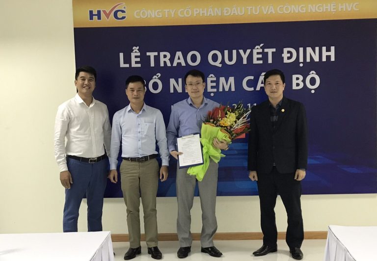 HVC Group quyết định bổ nhiệm nhiều nhân sự cấp cao