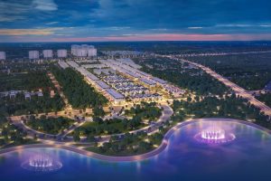 HVC Group constructs swimming pool at Eurowindow Twins Parks project