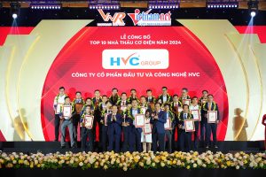 Lễ công bố Top 10 Nhà thầu cơ điện 2024: HVC Group tiếp tục khẳng định vị thế của doanh nghiệp hàng đầu Việt Nam