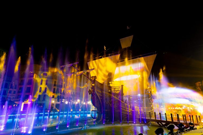 HVC Group conducted a test run and handed over the water music system at Mega Grand World (Ocean Park 3)