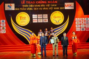 HVC vinh dự nhận giải thưởng Top 50 nhãn hiệu hàng đầu Việt Nam