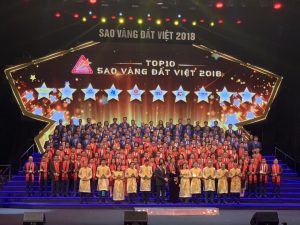 Đạt giải thưởng Sao Vàng Đất Việt, HVC Group vào TOP những thương hiệu hàng đầu Việt Nam