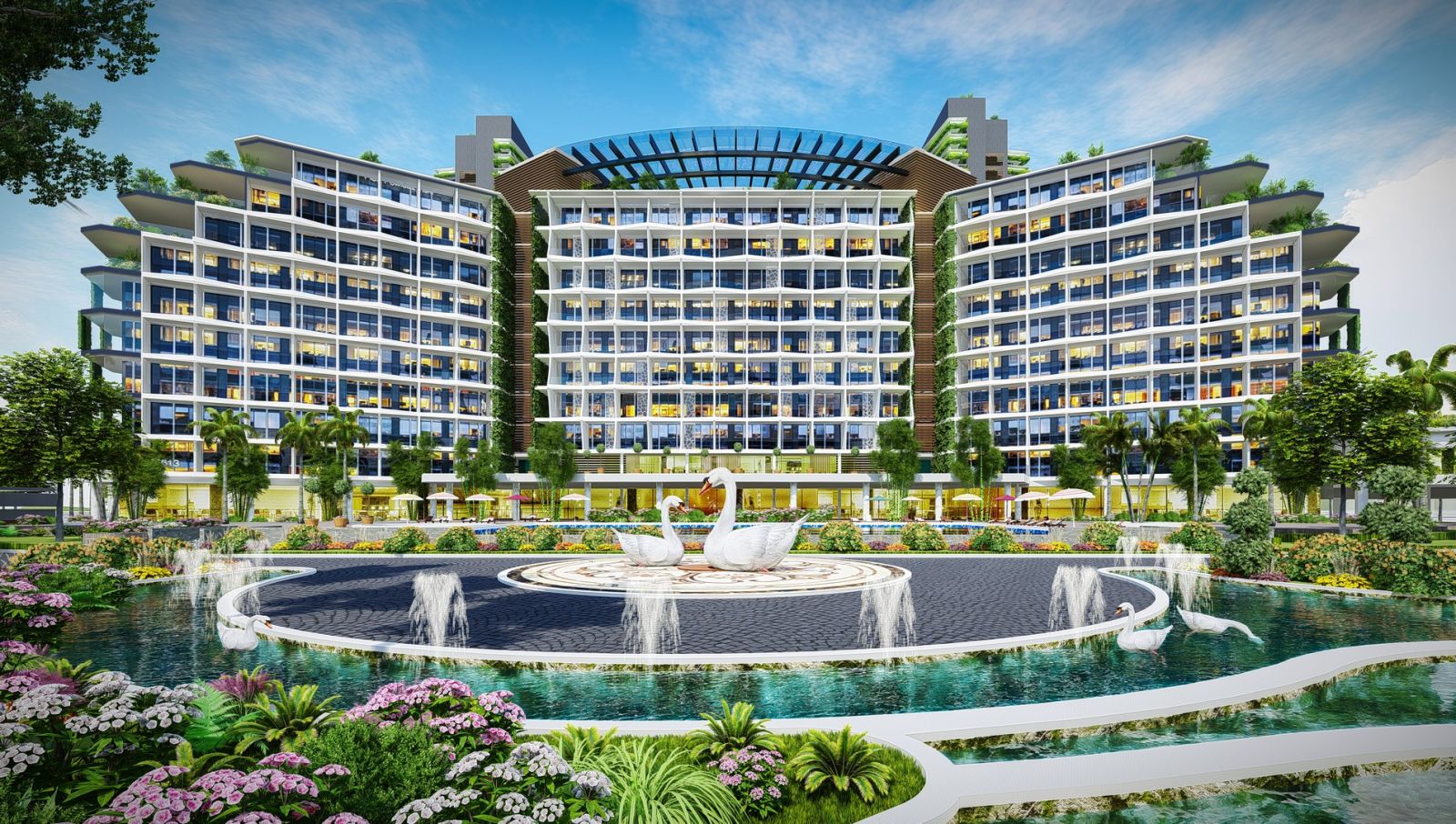 HVC Park supplied and installed the complete water park for the Sonasea Premier Nha Trang project