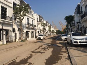 Close view at big construction project Vinhomes Imperia Hai Phong by HVC contractor of M&E