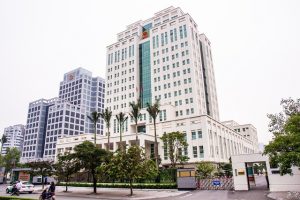 Đài phun nước Trụ sở Bộ Tài nguyên và Môi trường