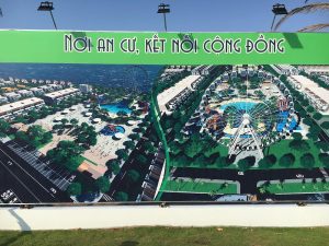 HVC thiết kế, cung cấp và lắp đặt thiết bị vòng quay mặt trời & bể tạo sóng dự án KĐT Phú Cường