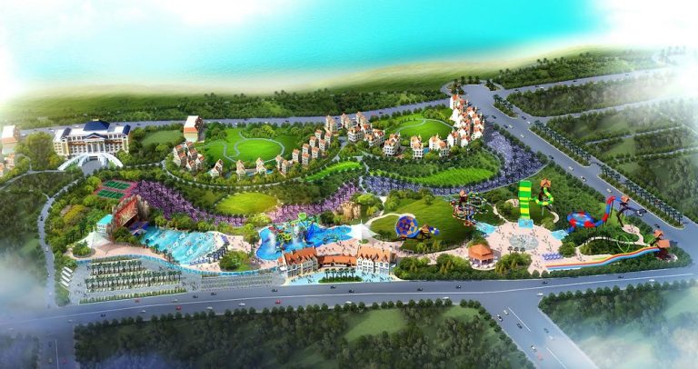 HVC completes supplying and installing Ca Koi pond, outdoor swimming pool of “Vinhome central Park”