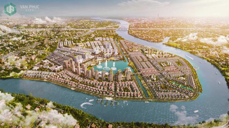 Water music at Van Phuc City - HVC Group provides equipment and construction and renovation