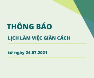 Thông báo lịch làm việc giãn cách theo chỉ thị 17/CT-UBND của UBND Thành phố Hà Nội