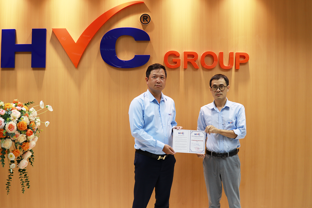 HVC Group hoàn tất phát hành cổ phiếu theo chương trình ESOP, trao sổ sở hữu cổ phần cho CBNV