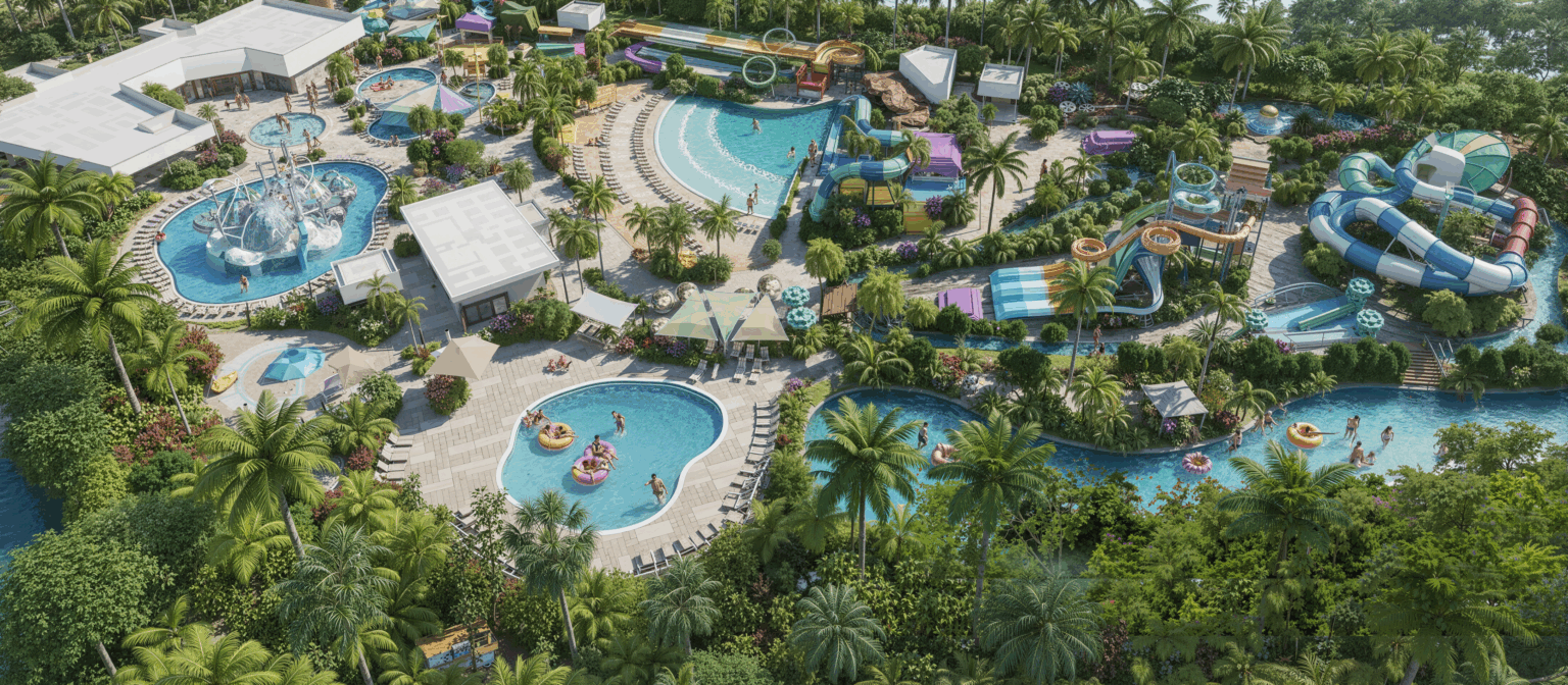 HVC Park - Tổng thầu cung cấp, lắp đặt Công viên thể thao nước Cara Water Park